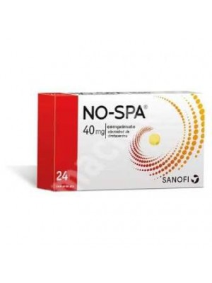NO SPA  40 mg. 24 tablets